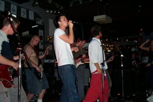 Dave takes the first verse